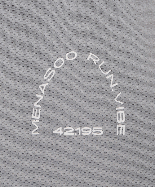 MENASOO（ミナス）の「Mesh Runner Club Sleeveless Top_Gray（Tシャツ/カットソー・レディース・グレー・S/M）」の20枚目の写真