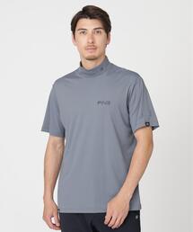 PING（ピン）の「【PING APPAREL】ナイロンサッカー衿リブ半袖ハイネックシャツ (MENS)（その他アンダーウェア/インナー）」