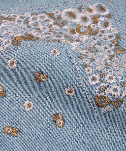 NOMA t.d.(ノーマティーディー)の「Bandana Embroidery Denim Pants(デニムパンツ・メンズ・ブラック/その他1/その他2・1/2)」の10枚目の写真