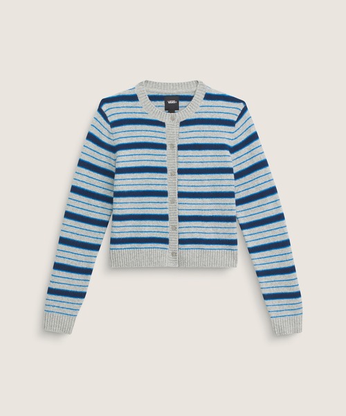 VANS(バンズ)の「VANS PREMIUM DOLLY ストライプカーディガン / LX Dolly Stripe Cardigan Cemen VN000T91GDR1(カーディガン/ボレロ・メンズ・ストライプ・X-SMALL/LARGE/X-LARGE/SMALL/MEDIUM)」の4枚目の写真