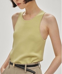 【TODAYFUL/トゥデイフル】Highgauge Knit Tanktop/ハイゲージニットタンクトップ