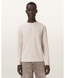 ELLIS WAFFLE TEXTURE LONG SLEEVE CREW | ELLIS ワッフル テクスチャ― 長袖 クルー