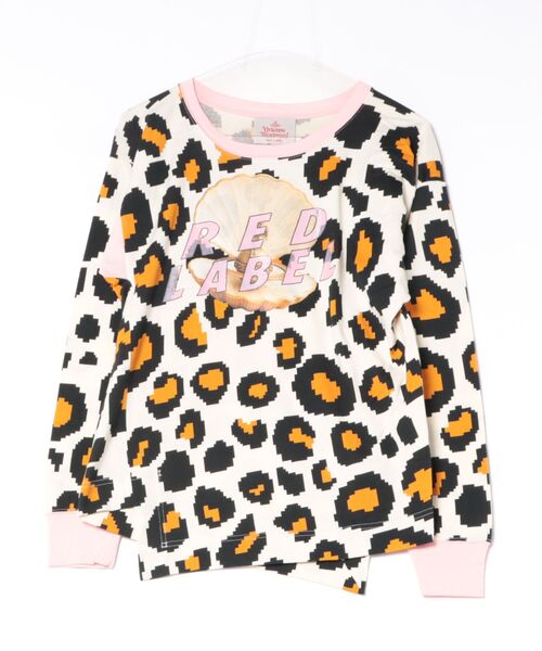Vivienne Westwood(ヴィヴィアンウエストウッド)の「PIXILTED LEOPARD CLAM SHELL TOP(Tシャツ/カットソー・レディース・イエロー系その他2・FREE)」の1枚目の写真