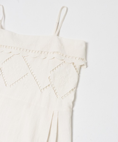URBAN RESEARCH DOORS（アーバンリサーチドアーズ）の「Cotton Embroidery Tunic（その他トップス・レディース・ブラック/オフホワイト・FREE）」の16枚目の写真