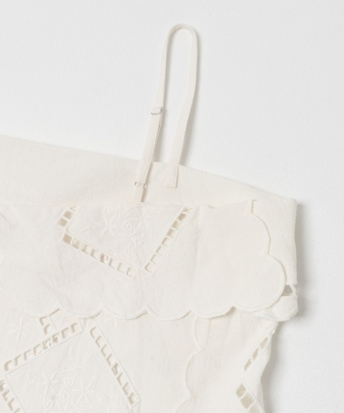 URBAN RESEARCH DOORS（アーバンリサーチドアーズ）の「Cotton Embroidery Tunic（その他トップス・レディース・ブラック/オフホワイト・FREE）」の14枚目の写真