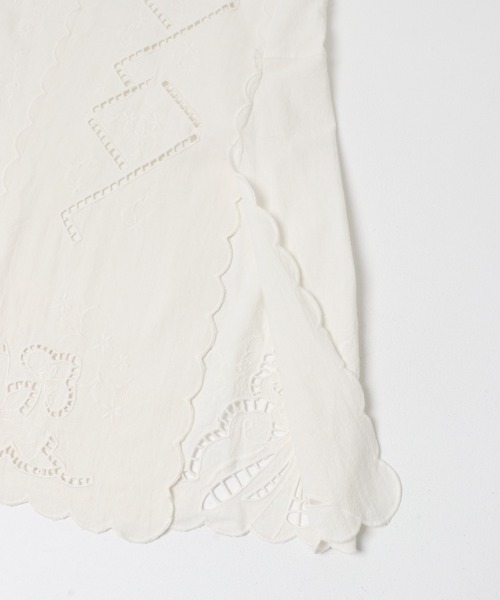 URBAN RESEARCH DOORS（アーバンリサーチドアーズ）の「Cotton Embroidery Tunic（その他トップス・レディース・ブラック/オフホワイト・FREE）」の13枚目の写真