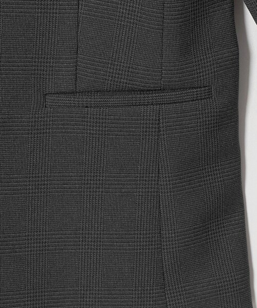 A DAY IN THE LIFE UNITED ARROWS（アデイインザライフユナイテッドアローズ）の「グレンチェック Vネックジャケット ‐セットアップ対応・ウォッシャブル‐ ＜A DAY IN THE LIFE＞（Tシャツ/カットソー・レディース・ロイヤルブルー/ダークグレー/モカ・38/36/40）」の13枚目の写真