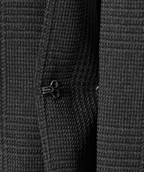 A DAY IN THE LIFE UNITED ARROWS（アデイインザライフユナイテッドアローズ）の「グレンチェック Vネックジャケット ‐セットアップ対応・ウォッシャブル‐ ＜A DAY IN THE LIFE＞（Tシャツ/カットソー・レディース・ロイヤルブルー/ダークグレー/モカ・38/36/40）」の14枚目の写真