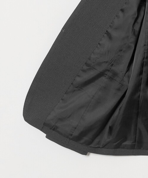 A DAY IN THE LIFE UNITED ARROWS（アデイインザライフユナイテッドアローズ）の「グレンチェック Vネックジャケット ‐セットアップ対応・ウォッシャブル‐ ＜A DAY IN THE LIFE＞（Tシャツ/カットソー・レディース・ロイヤルブルー/ダークグレー/モカ・38/36/40）」の15枚目の写真