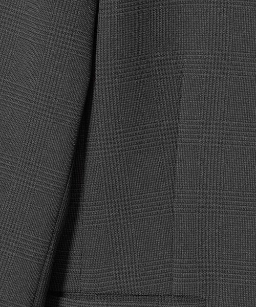 A DAY IN THE LIFE UNITED ARROWS（アデイインザライフユナイテッドアローズ）の「グレンチェック Vネックジャケット ‐セットアップ対応・ウォッシャブル‐ ＜A DAY IN THE LIFE＞（Tシャツ/カットソー・レディース・ロイヤルブルー/ダークグレー/モカ・38/36/40）」の16枚目の写真
