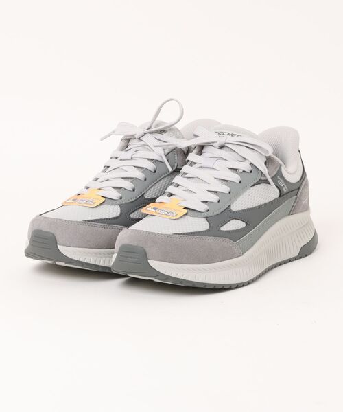 SKECHERS(スケッチャーズ)の「《SKECHERS》BOBS SQUAD 4-CORE LOOK(スニーカー・メンズ・グレー系その他/ブラック×グレー・26.0cm/26.5cm/27.0cm/27.5cm/28.0cm)」の2枚目の写真