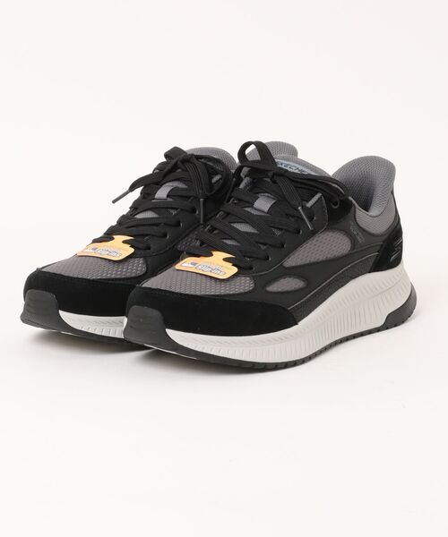 SKECHERS(スケッチャーズ)の「《SKECHERS》BOBS SQUAD 4-CORE LOOK(スニーカー・メンズ・グレー系その他/ブラック×グレー・26.0cm/26.5cm/27.0cm/27.5cm/28.0cm)」の1枚目の写真