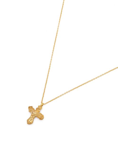 Chibi Jewels （チビジュエルズ）の「【chibi jewels/チビジュエルズ】フィルクロスネックレス（ネックレス・レディース・ゴールド・ONE SIZE）」の2枚目の写真