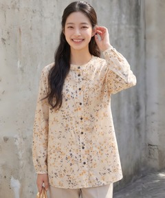 Smyeon 花柄シアーカーディガン Flower print sheer cardigan/花柄シアーカーディガン（カーディガン