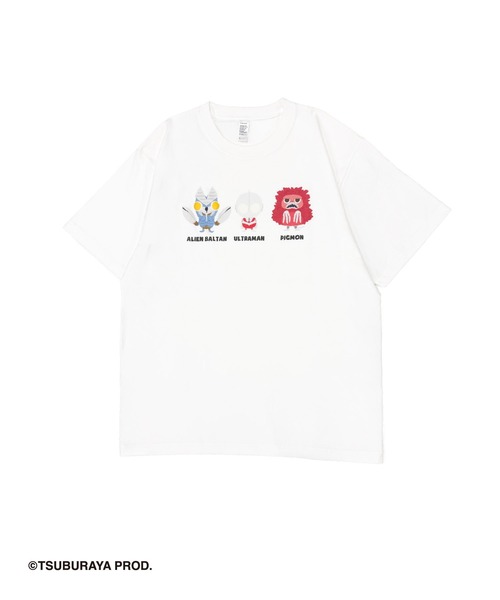 DRIP STUDIO(ドリップスタジオ)の「ウルトラマン / プリントTシャツ(Tシャツ/カットソー・レディース・ブラック/ホワイト・FREE)」の2枚目の写真