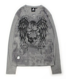 GALFY(ガルフィー)あの頃の兄ちゃんSKULL TEE/フライスロンT/スカルグラフィック