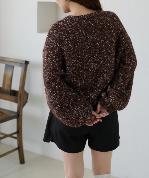 apres jour clair(アプレジュールクレア)の「【apres jour clair】ラメ杢ケーブルニット(ニット/セーター・レディース・ブラウン系その他/グレー系その他/アイボリー/ベージュ系その他・フリー/X-LARGE)」の22枚目の写真