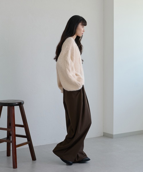 apres jour clair(アプレジュールクレア)の「【apres jour clair】ラメ杢ケーブルニット(ニット/セーター・レディース・ブラウン系その他/グレー系その他/アイボリー/ベージュ系その他・フリー/X-LARGE)」の13枚目の写真