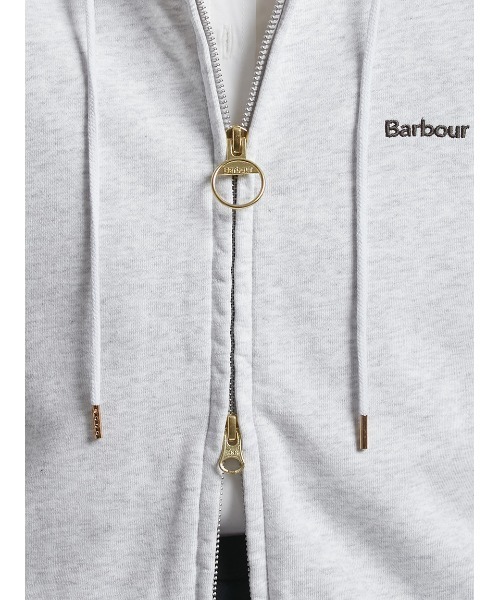 Barbour（バブアー）の「公式ショップ限定｜ＺＩＰ　ＨＯＯＤＥ（パーカー・レディース・オリーブ/ライトグレー/クリーム/ダークグレー・SMALL/MEDIUM）」の14枚目の写真