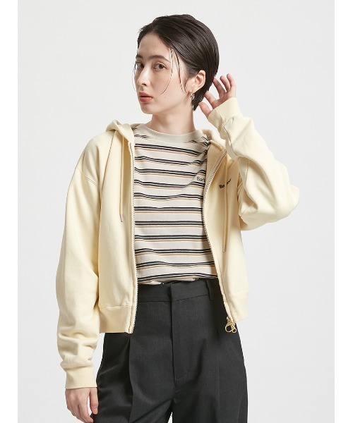 Barbour（バブアー）の「公式ショップ限定｜ＺＩＰ　ＨＯＯＤＥ（パーカー・レディース・オリーブ/ライトグレー/クリーム/ダークグレー・SMALL/MEDIUM）」の18枚目の写真