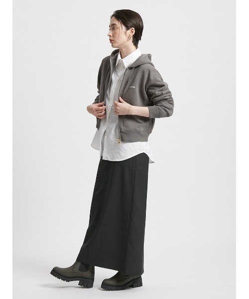 Barbour（バブアー）の「公式ショップ限定｜ＺＩＰ　ＨＯＯＤＥ（パーカー・レディース・オリーブ/ライトグレー/クリーム/ダークグレー・SMALL/MEDIUM）」の22枚目の写真