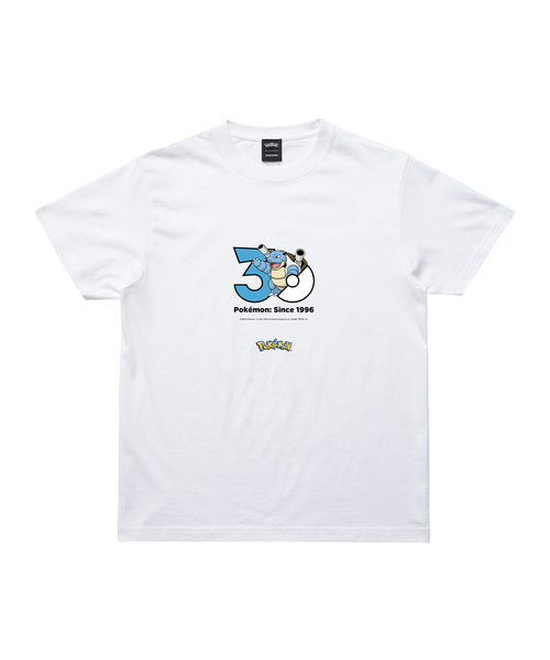 ZOZOSPOT(ゾゾスポット)の「Pokemon 30th Anniversary 1025 T-shirt 「カメックス」(Tシャツ/カットソー・レディース・ホワイト・SMALL/MEDIUM/LARGE/X-LARGE/XX-LARGE/XXX-LARGE/100cm/110cm/120cm/130cm/140cm/150cm/160cm)」の1枚目の写真