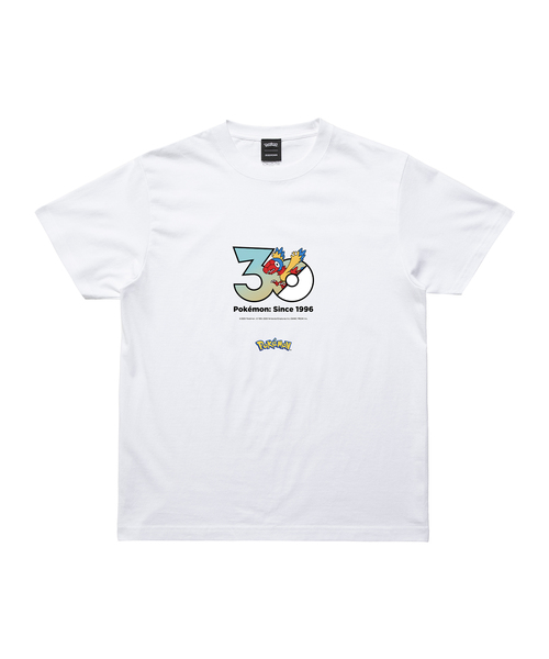 ZOZOSPOT(ゾゾスポット)の「Pokemon 30th Anniversary 1025 T-shirt 「アーケン」(Tシャツ/カットソー・レディース・ホワイト・SMALL/MEDIUM/LARGE/X-LARGE/XX-LARGE/XXX-LARGE/100cm/110cm/120cm/130cm/140cm/150cm/160cm)」の1枚目の写真