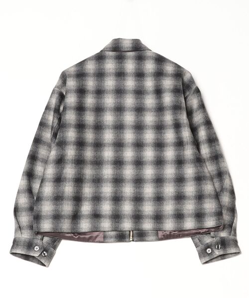 TOWNCRAFT（タウンクラフト）の「50S OMBRE ROCKBILLY JACKET（ブルゾン・メンズ・グレー/ホワイト・MEDIUM/LARGE/SMALL）」の3枚目の写真