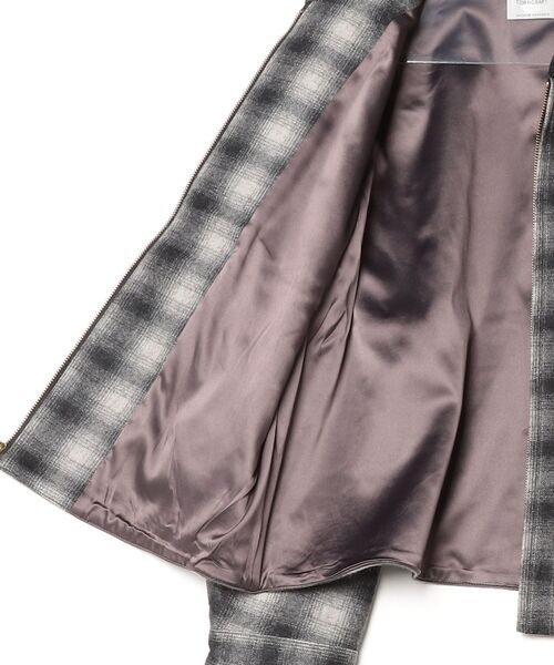 TOWNCRAFT（タウンクラフト）の「50S OMBRE ROCKBILLY JACKET（ブルゾン・メンズ・グレー/ホワイト・MEDIUM/LARGE/SMALL）」の4枚目の写真