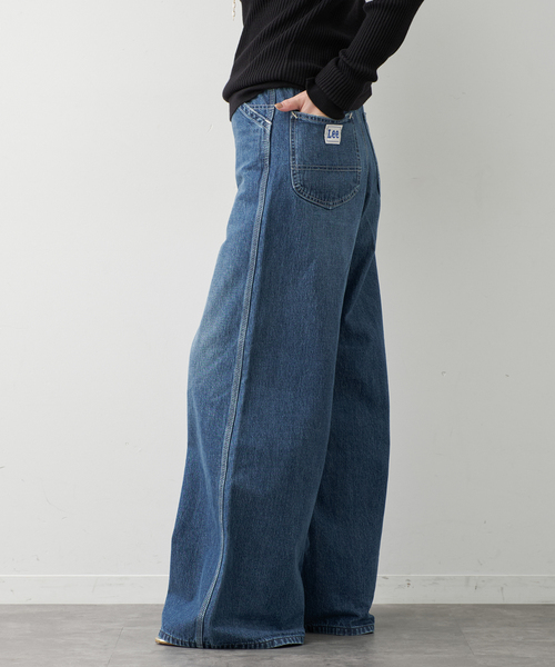 Lee（リー）の「Lee デニム（その他パンツ・レディース・ホワイト/ブルー・38/36/34）」の6枚目の写真