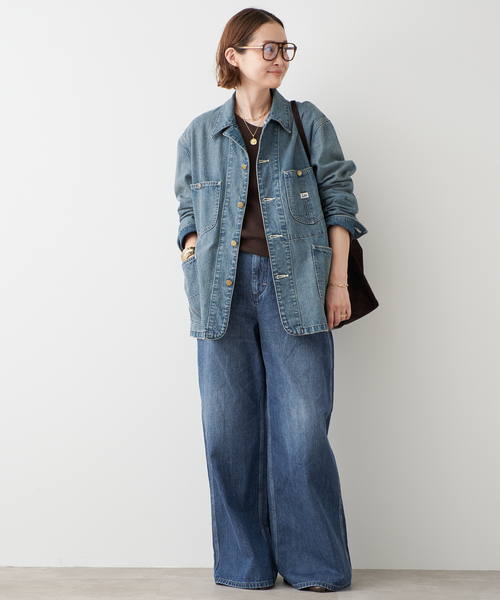 Lee（リー）の「Lee デニム（その他パンツ・レディース・ホワイト/ブルー・38/36/34）」の17枚目の写真