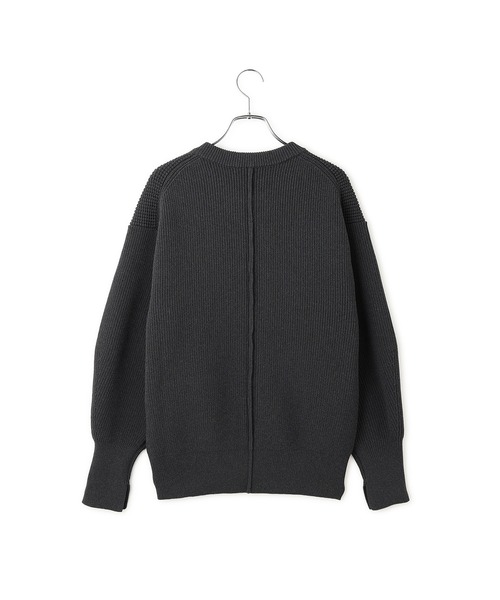 ADAM ET ROPE'(アダムエロペ)の「【WEB限定】・【定番】ジップニットカーディガン(カーディガン/ボレロ・レディース・ダークブラウン/ブラック/チャコールグレー・FREE)」の5枚目の写真