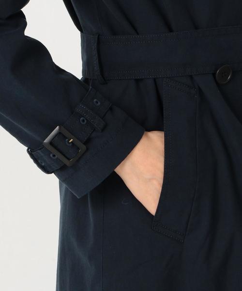 Another Edition（アナザーエディション）の「リヨセルコットントレンチコート/AEBFC R/C 　TRENCH◆（トレンチコート・レディース・ネイビー/ベージュ・SMALL/MEDIUM）」の15枚目の写真