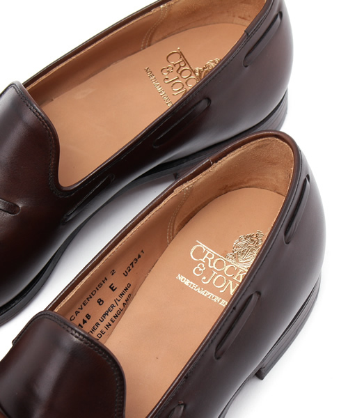 CROCKETT&JONES（クロケットアンドジョーンズ）の「CROCKETT & JONES / "CAVENDISH"カーフ（ドレスシューズ・メンズ・ダークブラウン/ブラック・7inch/5.5inch/6inch/6.5inch/7.5inch/8.5inch/8inch/9inch）」の8枚目の写真