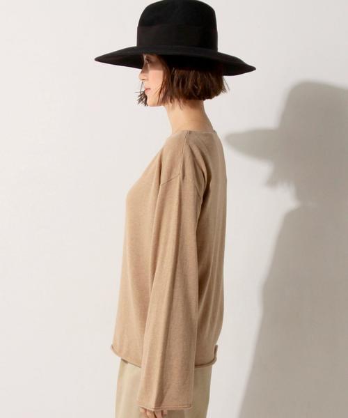 UNITED ARROWS（ユナイテッドアローズ）の「UWMF ベルスリーブニット◆（ニット/セーター・レディース・ネイビー/その他1/ベージュ/レッド・38/36）」の20枚目の写真