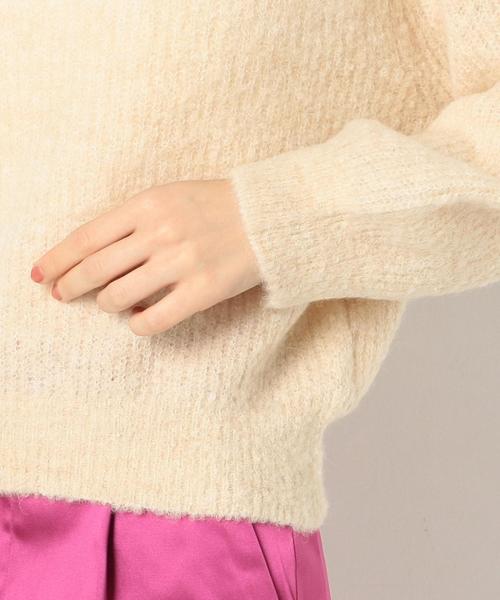 Another Edition（アナザーエディション）の「カタアゼアルパカニットプルオーバー/AEBC ｶﾀｱｾﾞ ALPACA PO◆（ニット/セーター・レディース・ナチュラル/ライトブルー・FREE）」の14枚目の写真