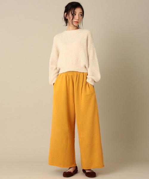 Another Edition（アナザーエディション）の「カタアゼアルパカニットプルオーバー/AEBC ｶﾀｱｾﾞ ALPACA PO◆（ニット/セーター・レディース・ナチュラル/ライトブルー・FREE）」の8枚目の写真