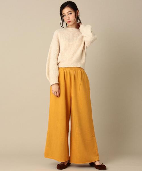 Another Edition（アナザーエディション）の「カタアゼアルパカニットプルオーバー/AEBC ｶﾀｱｾﾞ ALPACA PO◆（ニット/セーター・レディース・ナチュラル/ライトブルー・FREE）」の9枚目の写真