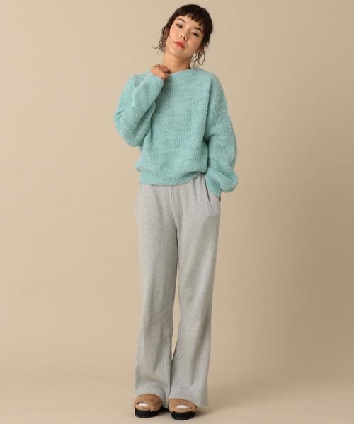 Another Edition（アナザーエディション）の「カタアゼアルパカニットプルオーバー/AEBC ｶﾀｱｾﾞ ALPACA PO◆（ニット/セーター・レディース・ナチュラル/ライトブルー・FREE）」の12枚目の写真