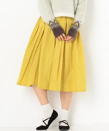Another Edition | タフタタックギャザースカート/AEBFC　ﾀﾌﾀ　TUCKｷﾞｬｻﾞｰSK(スカート)