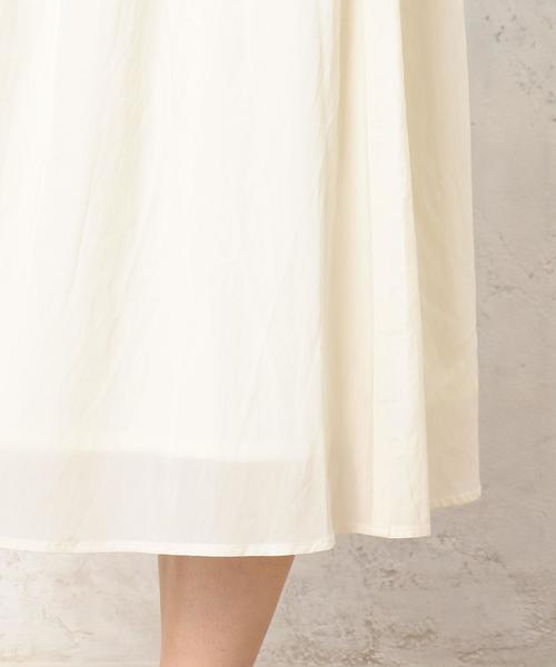 green label relaxing（グリーンレーベルリラクシング）の「◆CF R/C GA スカート ◆（スカート・レディース・オレンジ/オフホワイト/イエロー/ブラック・42/38/36/40）」の16枚目の写真