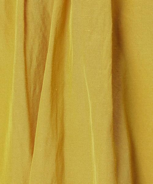 green label relaxing（グリーンレーベルリラクシング）の「◆CF R/C GA スカート ◆（スカート・レディース・オレンジ/オフホワイト/イエロー/ブラック・42/38/36/40）」の9枚目の写真