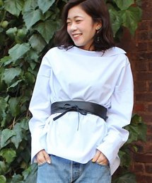 ivory court | 100/2 ブロードサイドカラー シャツプルオーバー♯(シャツ/ブラウス)