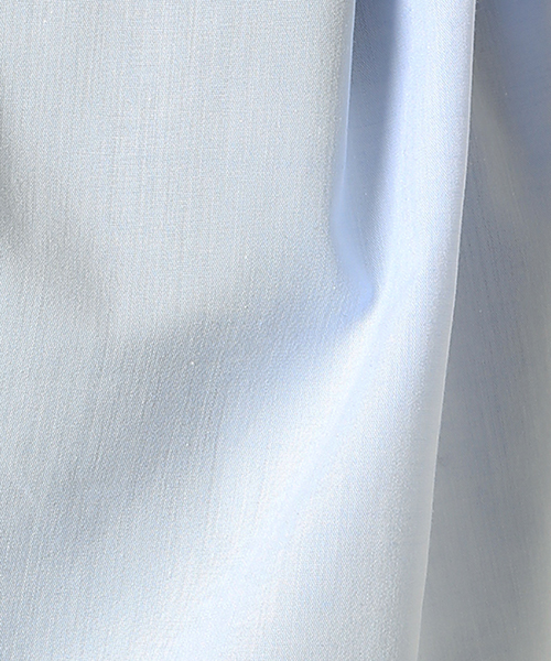 ivory court（アイボリーコート）の「100/2 ブロードサイドカラー シャツプルオーバー♯（シャツ/ブラウス・レディース・ネイビー/サックスブルー・FREE）」の8枚目の写真