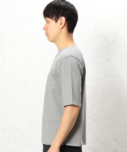 green label relaxing（グリーンレーベルリラクシング）の「STD GLR SUVIN/BOAT 5/SL カットソー ◆（Tシャツ/カットソー・メンズ・グレー/その他1/ダークブラウン・MEDIUM/SMALL/LARGE）」の15枚目の写真