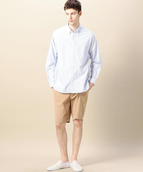 BEAUTY&YOUTH UNITED ARROWS（ビューティーアンドユースユナイテッドアローズ）の「BY ガーメントダイ チノ ショーツ ◆（チノパンツ・メンズ・ベージュ/ライトピンク/ライム/ネイビー・MEDIUM/LARGE/SMALL/X-LARGE）」の7枚目の写真