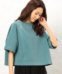 green label relaxing | CF ピグメント ウラケ カットソー(Tシャツ/カットソー)