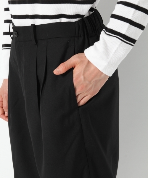 GLOBAL WORK（グローバルワーク）の「TRワイドイージーパンツ/770921（その他パンツ・メンズ・ネイビー/ブラック/グレー・MEDIUM/SMALL/X-LARGE/LARGE）」の18枚目の写真