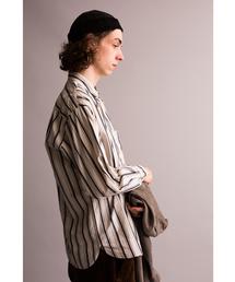 Steven Alan | ＜Steven Alan＞ RANDOM STRIPE ROUND REG-B/ｼｬﾂ(シャツ/ブラウス)