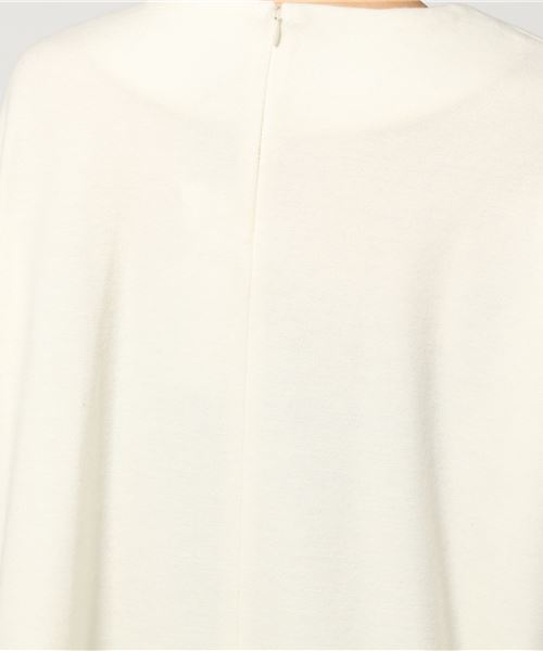 TATRAS CONCEPT STORE(タトラスコンセプトストア)の「Fluid(フルイド) ウールトップス(その他トップス・レディース・ホワイト/チャコールグレー・1/2)」の10枚目の写真